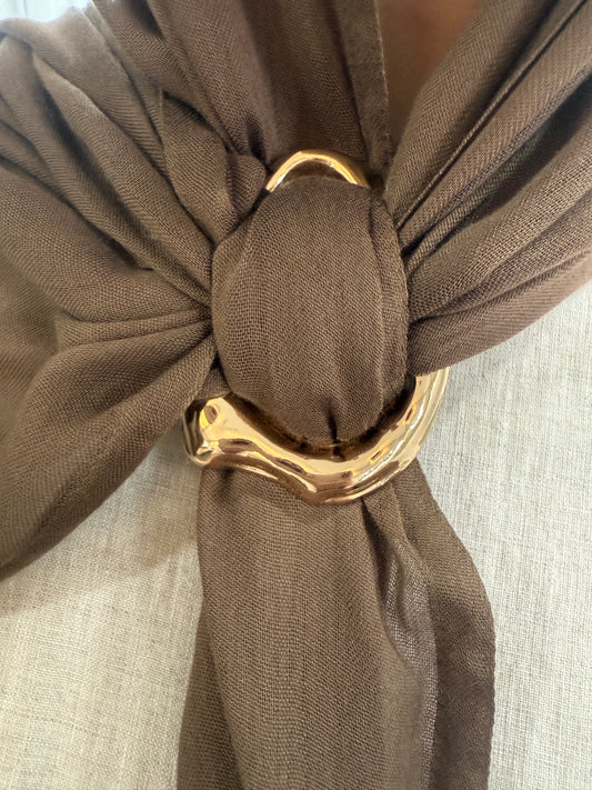 Azalea wavy hijab ring