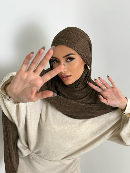 Coco Textured Hijab Set