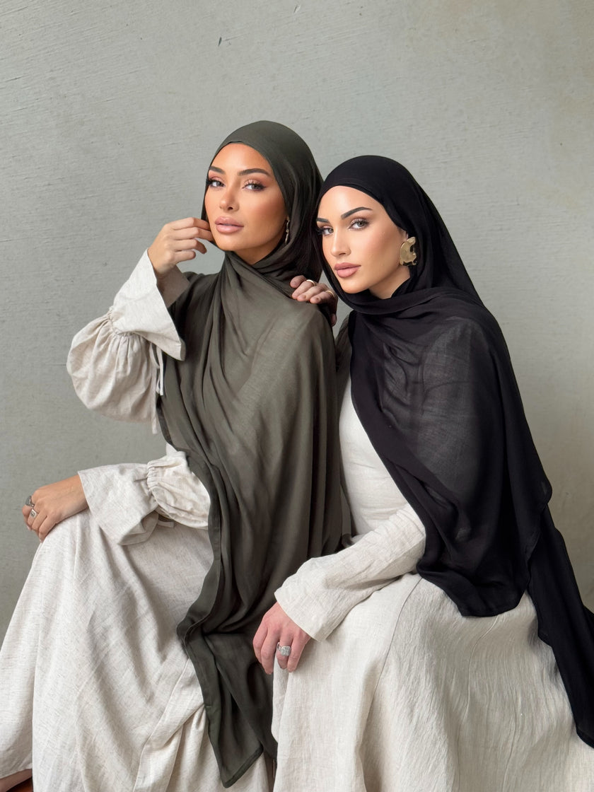 Onyx Modal Hijab Set