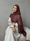 Rich Chocolate Modal Hijab Set