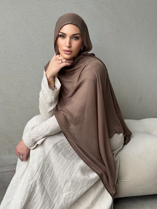 Mocha modal Hijab