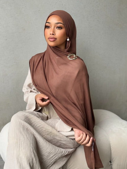 Maple Modal Hijab Set