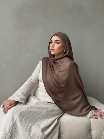 Mocha modal Hijab