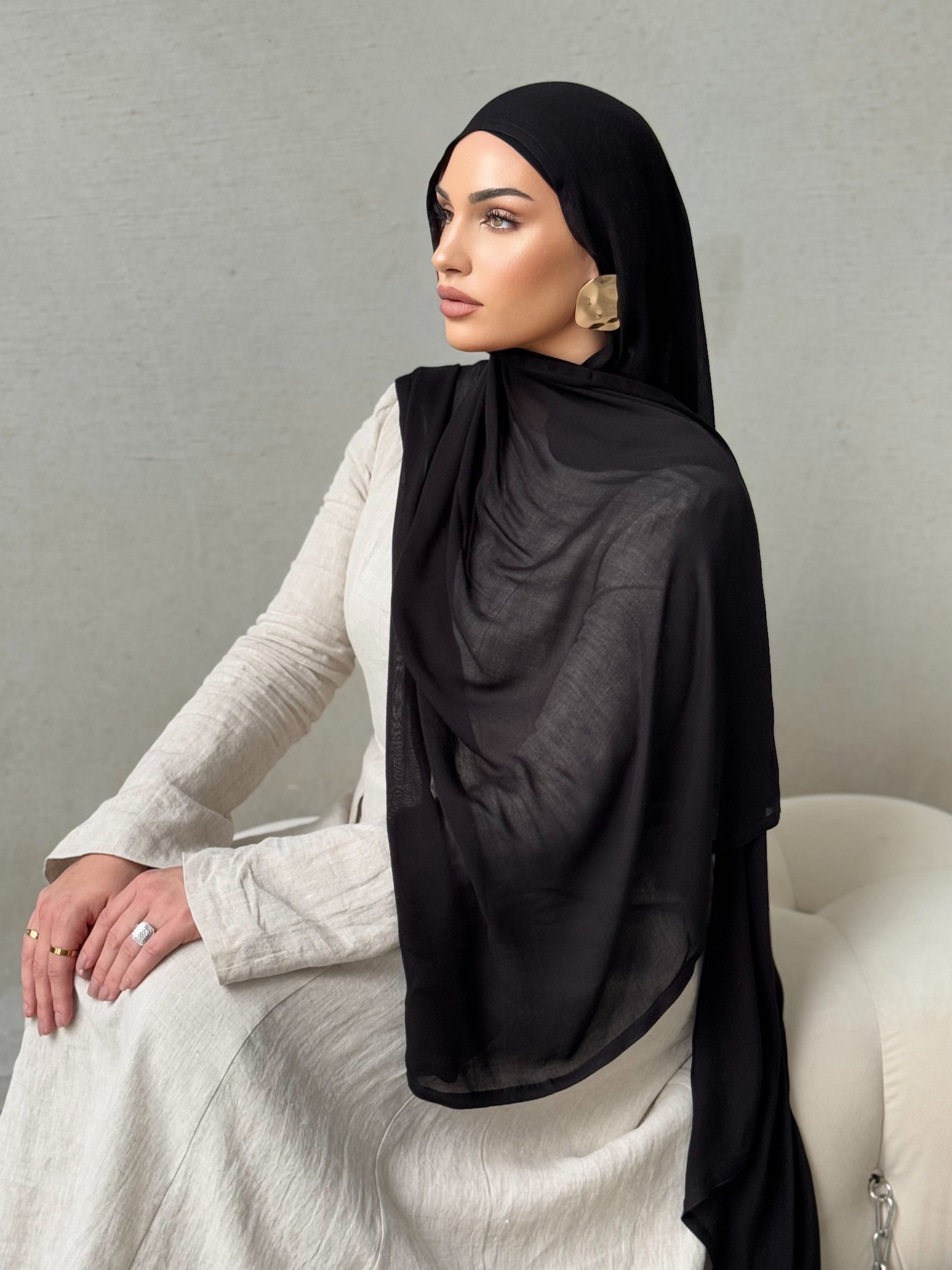Onyx Modal Hijab Set