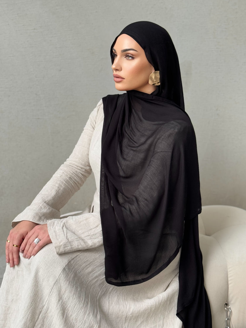 Onyx Modal Hijab Set