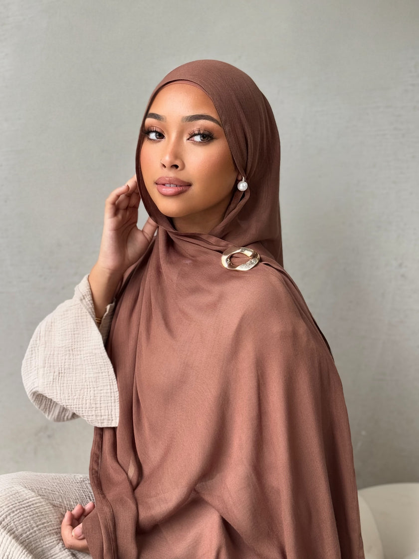 Maple Modal Hijab Set