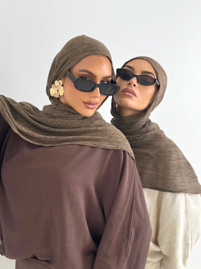 Coco Textured Hijab Set