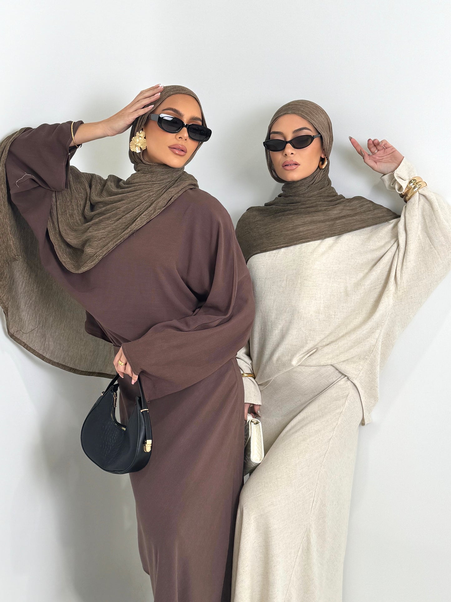 Coco Textured Hijab Set