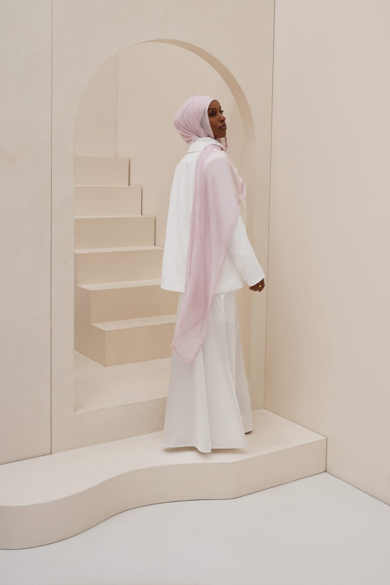 Muse textured hijab set