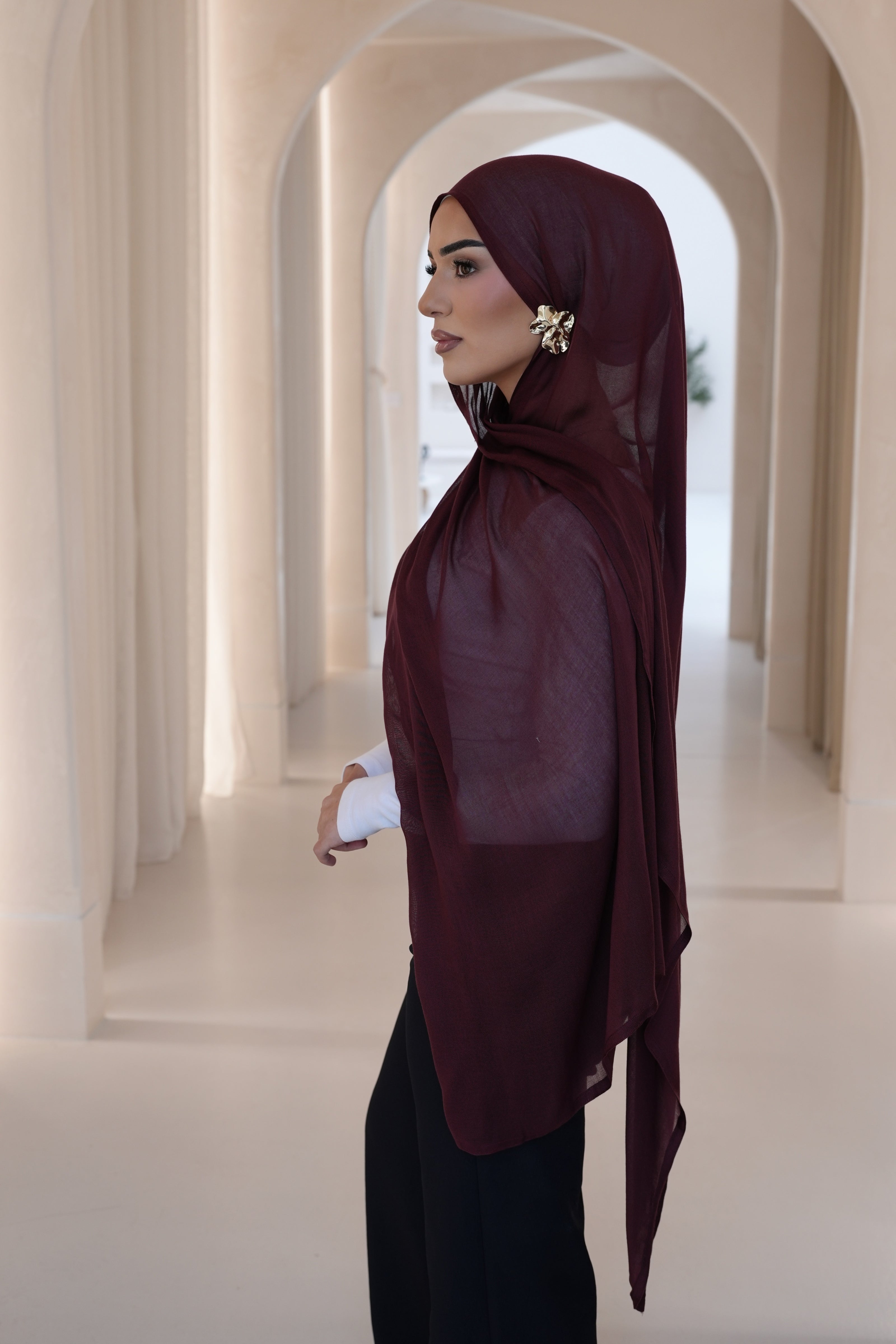 Mulberry Modal Hijab Set.        Low stock