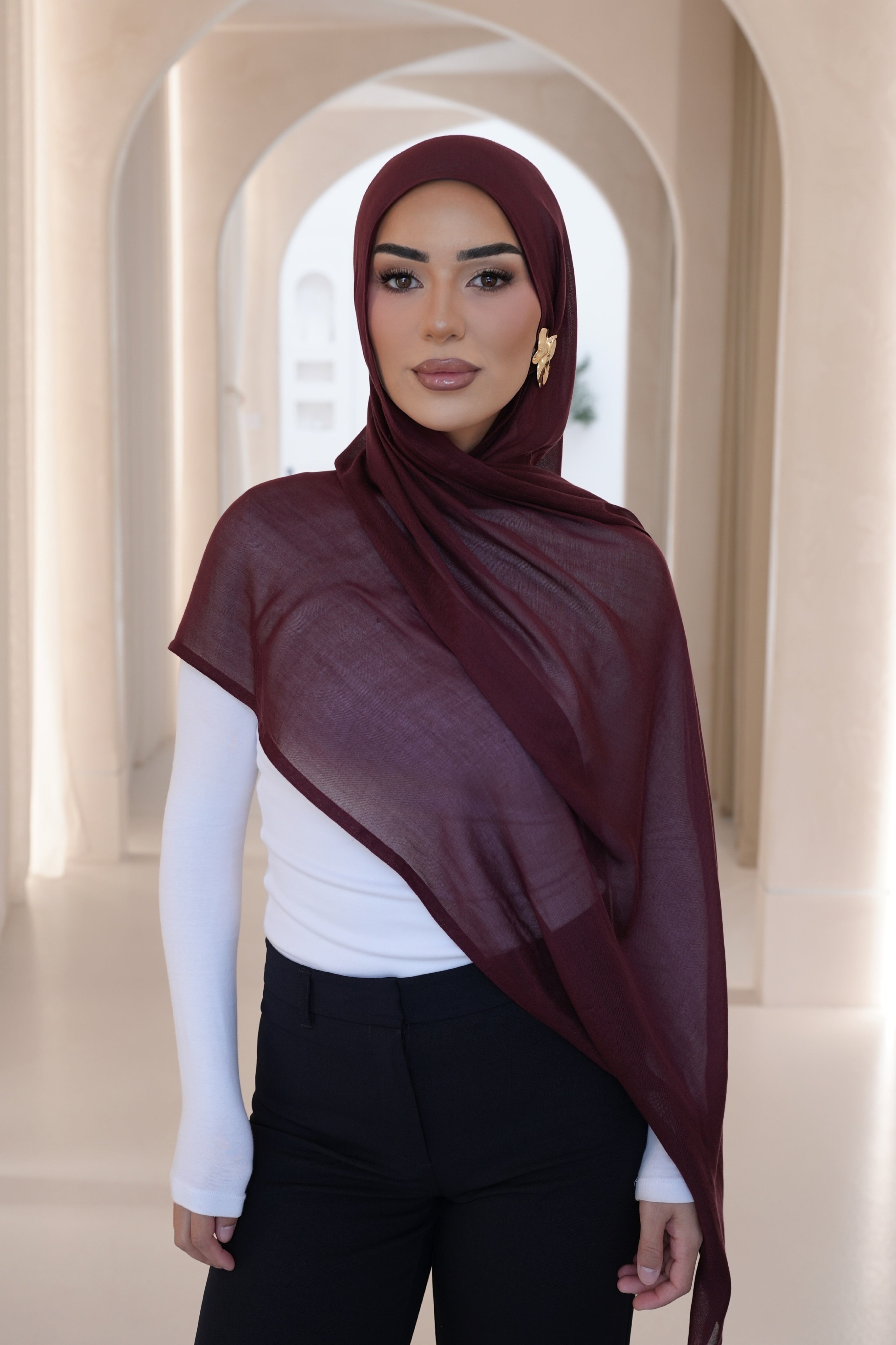Mulberry Modal Hijab Set.        Low stock